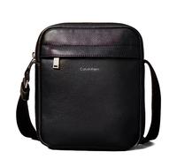 Calvin Klein Bandolera LV04D3160G-UB1 con cierre de cremallera 19 cm negro Talla única