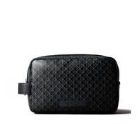 CALVIN KLEIN JEANS Bandoleras, neceseres y maletas para hombre Neceser de viaje con cremallera con logo monograma en todo el artículo