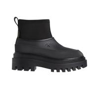 Calvin Klein Jeans - Botas Lluvia Negras Flatform Bajas - Shoes - Mujer - Negro - 39 EU -