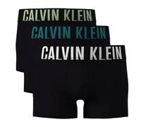 Calvin Klein Jeans Boxers Negro/Verde Hombre Trunk, Negro , S