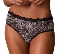 Calvin Klein Jeans Bragas Leopardo Negro Mujer Hipster