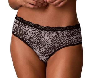 Calvin Klein Jeans Bragas Leopardo Negro Mujer Hipster