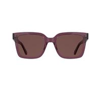 Calvin Klein Jeans CALVIN KLEIN JEANS SUNGIRL CKJ26301S - Transparent Brown To Violet with Solid Wine Lens