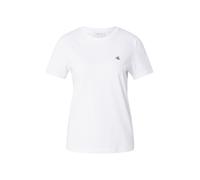 Calvin Klein Camiseta de Manga Corta Mujer Archive Jersey tee con Cuello Redondo, Blanco (Brilliant White), XXS