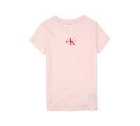 Calvin Klein Micro Monogram Top Lvcksja15g Camiseta S/S, Pink (Pearl 12-1304 Tcx), 8 años para Niñas
