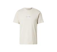 Calvin Klein Jeans Camiseta beige / blanco XL beige / blanco