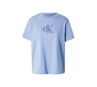 Calvin Klein Jeans Camiseta 'CLASSIC SEASONAL' azul paloma / azul oscuro / plata XL azul paloma / azul oscuro / plata