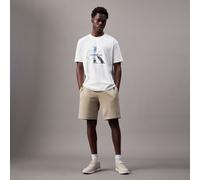 Calvin Klein Jeans. Camiseta con gráfico Blanca J30J327483-YAF XL