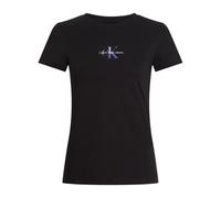 Calvin Klein Jeans Camiseta azul oscuro / negro / blanco, Talla M