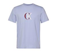 Calvin Klein SS 30S WHSL CKJ 2TONE CK Graphic LV14RE829G - Camisetas gráficas para Hombre, Color Morado (Azul Casual), Talla L, Morado (Azul Casual), L