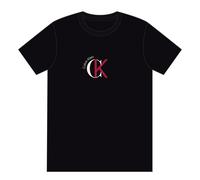 Calvin Klein SS 30S WHSL CKJ 2TONE CK Graphic LV14RE829G - Camisetas gráficas para Hombre, Color Negro (Negro), Talla L, Negro (Negro), L
