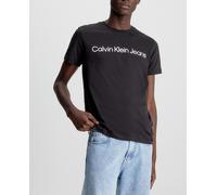 Calvin Klein Jeans Camiseta de hombre CKJ negra de manga corta. Negro M