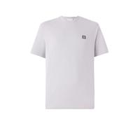 Calvin Klein Camiseta de Manga Corta Hombre Badge Jersey Classic tee de algodón, Gris (Formal Gray), M
