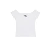 Calvin Klein Jeans Camiseta gris / negro / blanco, Talla L