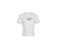 Calvin Klein Jeans Camiseta lila / blanco XL lila / blanco