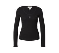Calvin Klein Jeans Camiseta 'Long Sleeve' negro S EUR