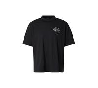 Calvin Klein Jeans Camiseta negro / blanco L negro / blanco