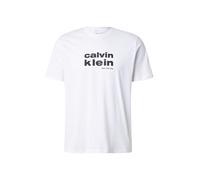 Calvin Klein Jeans Camiseta negro / blanco L negro / blanco