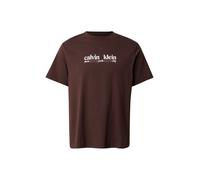 Calvin Klein SS 30S Whsl CK NYC Graphic tee Lv14Re831G Camisetas gráficas, Brown (Rich Brown), XL para Hombre