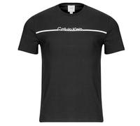 Calvin Klein Jeans Camiseta SPLIT LINE LOGO T-SHIRT in Negro EU L