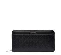 CALVIN KLEIN JEANS Carteras y monederos para mujer Cartera con cremallera larga logotipo emblemático grabado