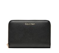 CALVIN KLEIN JEANS Carteras y monederos para mujer Cartera cuadrada con cremallera y logo en lámina metálica