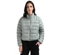 Calvin Klein Jeans Cazadora acolchada Mujer Cropped Cazadora de entretiempo, Gris (Slate Gray), XL