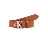 Calvin Klein Jeans Cinturón Piel natural 80 cm marrón