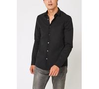 Calvin Klein Jeans Ck Chest Logo Slim Stretch Shirt XS Negro