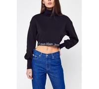 Calvin Klein Jeans Contrast Tape Loose Roll Neck XL Negro
