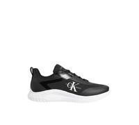 Calvin Klein Jeans Hombre Runner Sneaker Zapatillas de Deporte, Negro (Black/Bright White), 40 EU