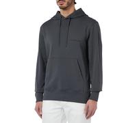 Calvin Klein Jeans INSTITUTIONAL Hoodie J30J324620 Sudaderas con Capucha, Gris (Dark Grey), L para Hombre