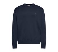 Calvin Klein Jeans Suéter LS Cotton Relaxed LV04RC309G de algodón Hombre L Azul (Zafiro Oscuro)