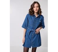 Calvin Klein Jeans Linen Boxy Belted Sh J20J225169 L Azul