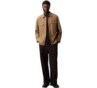 Calvin Klein Jeans LS CTTN FLLD RLXD SH LV04RC401G - Chaquetas para hombre, color amarillo (Capers), XL, Amarillo (Capers), XL