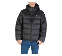 Calvin Klein Cazadora acolchada Hombre Nylon Zip Off con capucha, Negro (Black), M