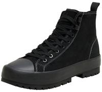 Calvin Klein Jeans Lugged Hybrid High Laceup AUTH YM0YM01092, Zapatillas Deportivas Hombre, Negro (Triple Black), 40 EU