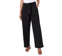 Calvin Klein Jeans LV044D639G - Pantalones Casuales de Sarga de algodón para Mujer, Color Negro (Negro), Talla XXS, Negro (Negro), XXS