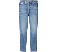 Calvin Klein Jeans LV047D756G - Jeans Ajustados de Talle Alto para Mujer, Color Azul (Vintage Avenue), RG27, Azul (Vintage Avenue), 27W / 32L