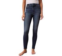 Calvin Klein Jeans LV047D757G - Jeans Ajustados de Talle Alto para Mujer, Color Azul (Midtown Blue), SH24, Azul (Midtown Blue), 24W / 30L