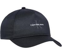 Calvin Klein Jeans Men's Mono Logo Print Cap Cap, Black, OS