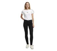 Calvin Klein Jeans Mid Rise Skinny J20J221582 Pantalones, Denim (Denim Black), 31W / 30L para Mujer