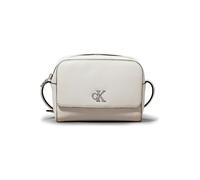 Calvin Klein Jeans Minimal Monogram Bolsa banderola Mini Bag 18 cm blanco