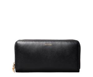 CALVIN KLEIN JEANS Mochilas y Riñoneras para mujer Cartera larga con cremallera y herraje de monograma