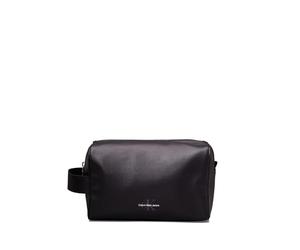 Calvin Klein Jeans Monogram Soft DOPP KIT K50K512581 - Bolsa de baño para hombre, color negro, Negro (Negro), One Size