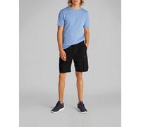 Calvin Klein Pantalón Cargo Hombre Shorts Washed con Cintura elástica, Negro (CK Black), 32W