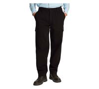 Calvin Klein Jeans- Pantalones rectos regulares para hombres- Trousers- Hombre- Negro- W33 L32- Pantalones rectos regulares para hombres