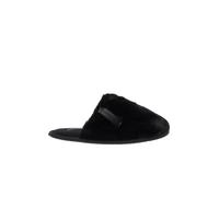 Calvin Klein Jeans Pantuflas de hotel para mujer con piel After Glow YW0YW01593, zapatos de casa, negro (triple negro), 4 UK, Negro Triple Negro, 37 EU
