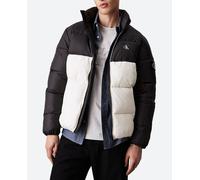 Calvin Klein Jeans Plumífero hombre acolchado color block. Crudo XL