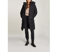 Calvin Klein Jeans Plumífero Mujer largo con capucha. Negro S